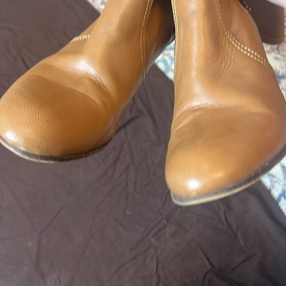 rafe New York Simpson Cognac Soft Leather Slouch Boot size 40 PTOM2424 - Picture 8 of 14